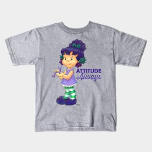 Raisin Cane Fanart - Attitude Always Kids T-Shirt